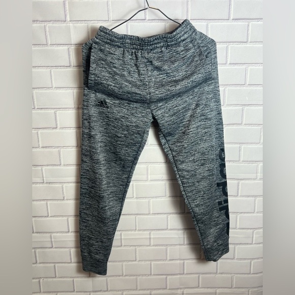 Adidas Kids Gray Jogger Pants/size M - Picture 2 of 9